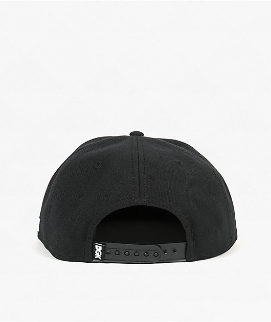 DGK I Love Haters Black Snapback Hat