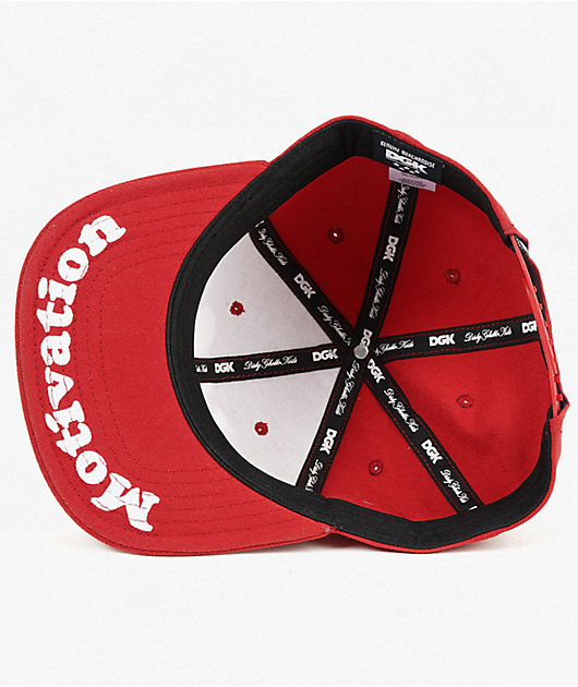 DGK I Love Haters Crimson Snapback Hat