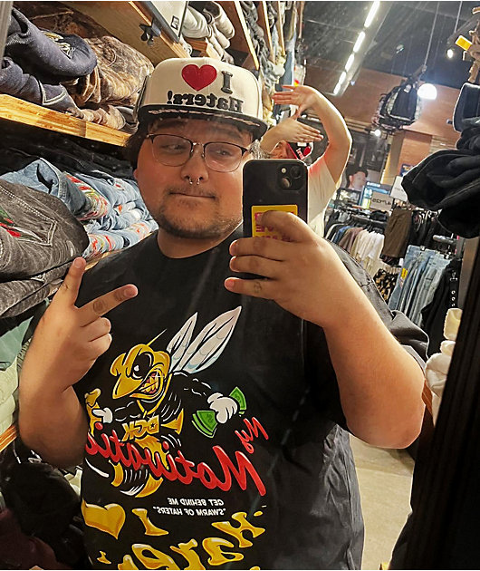 DGK I Love Haters Sand & Black Snapback Hat
