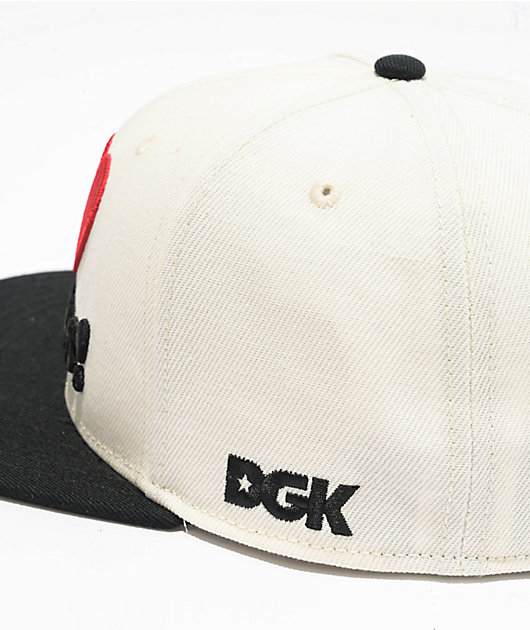 DGK I Love Haters Sand & Black Snapback Hat | Zumiez