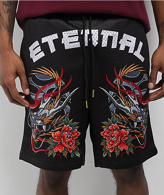 DGK Infinity Black Mesh Shorts