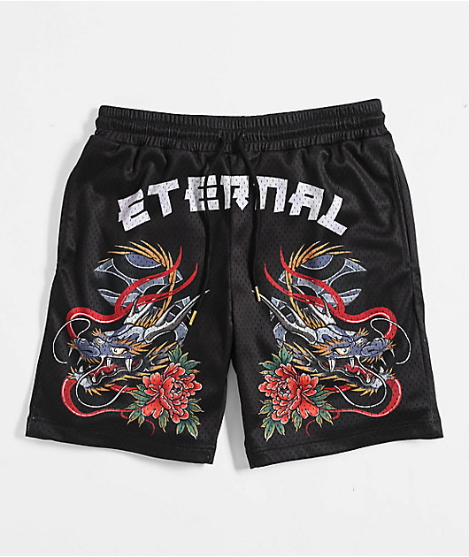 DGK Infinity Black Mesh Shorts