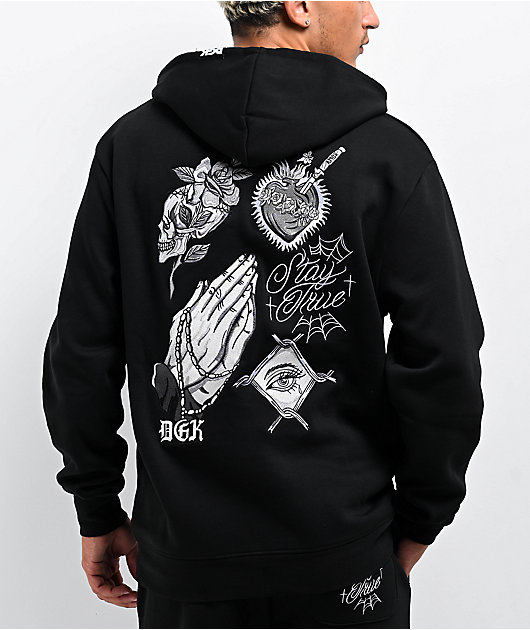 DGK Inked Fleece Black Hoodie | Zumiez