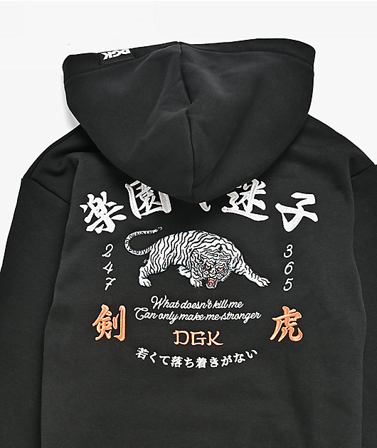 DGK Kids Roamer Black Zip Hoodie