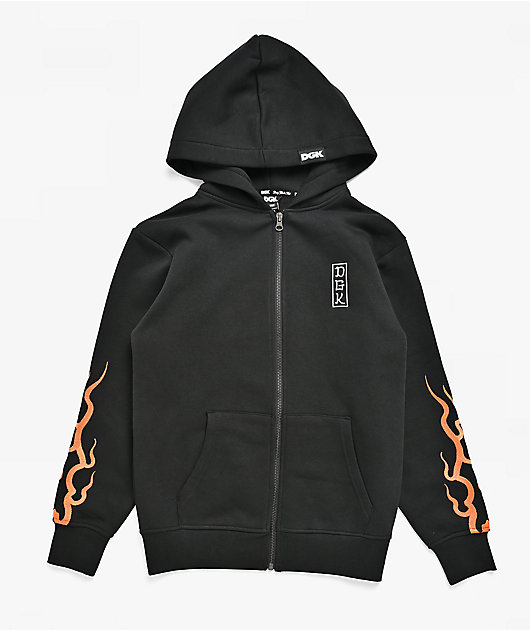 DGK Kids Roamer Black Zip Hoodie