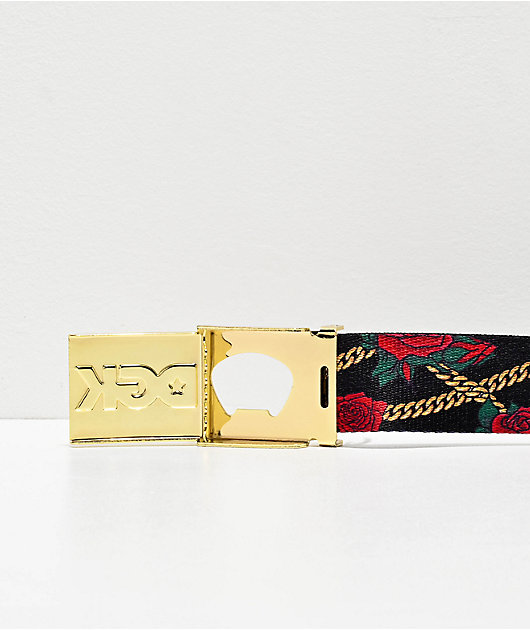 DGK Lavish Scout Black Web Belt