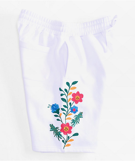 DGK Life White Sweat Shorts