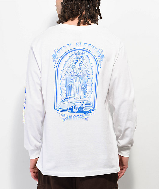 DGK Lo-Side White Long Sleeve T-Shirt | Zumiez