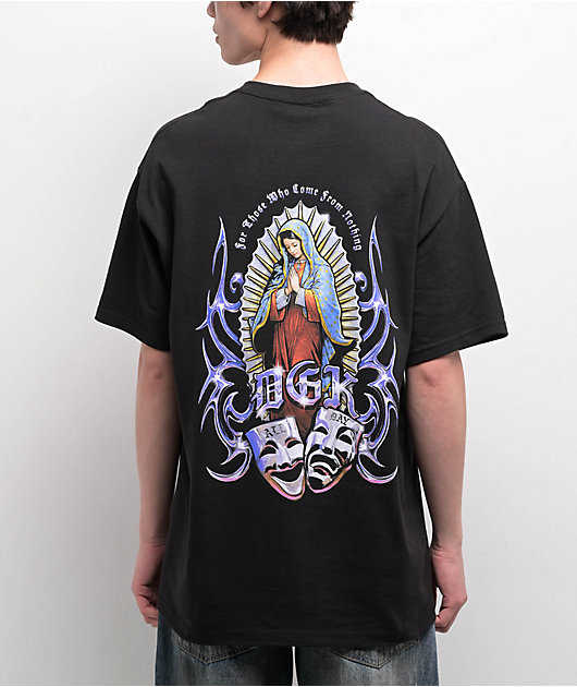 Dolce＆Gabbana マリア＆マヨリカ オーバーサイズTシャツ 44 DGK Maria Black T-Shirt | Zumiez