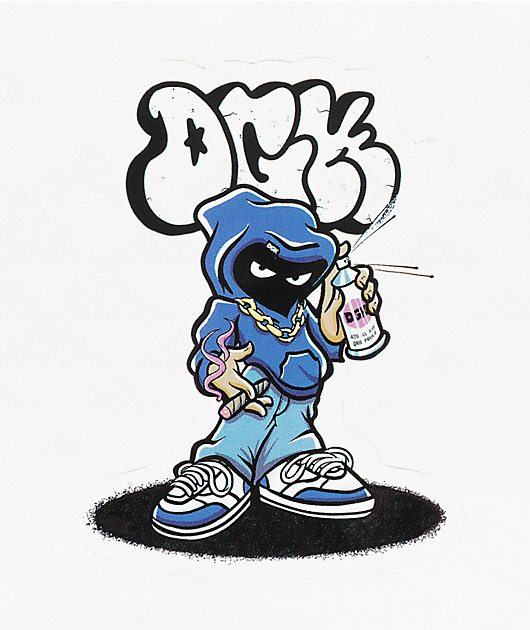 DGK Menace Sticker