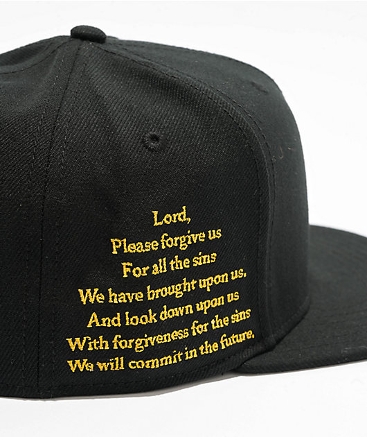 DGK Mercy Black Snapback Hat