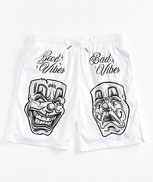 DGK Mindset White Mesh Shorts | Zumiez