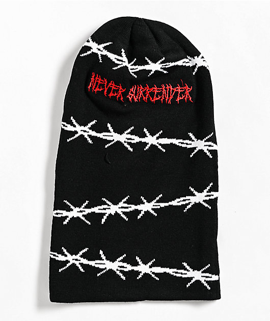 DGK Never Surrender Black Balaclava | Zumiez
