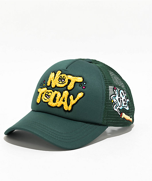 DGK Not Today Green Trucker Hat Zumiez