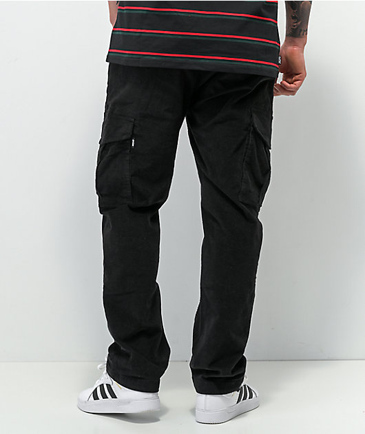 DGK O.G.S. Black Corduroy Cargo Pants