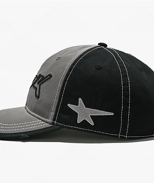 DGK Omega Distressed Grey Snapback Hat