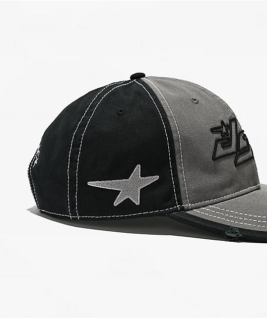 DGK Omega Distressed Grey Snapback Hat