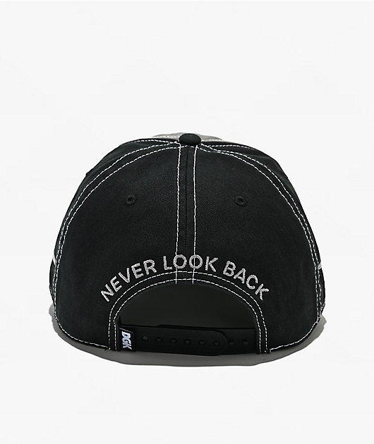 DGK Omega Distressed Grey Snapback Hat