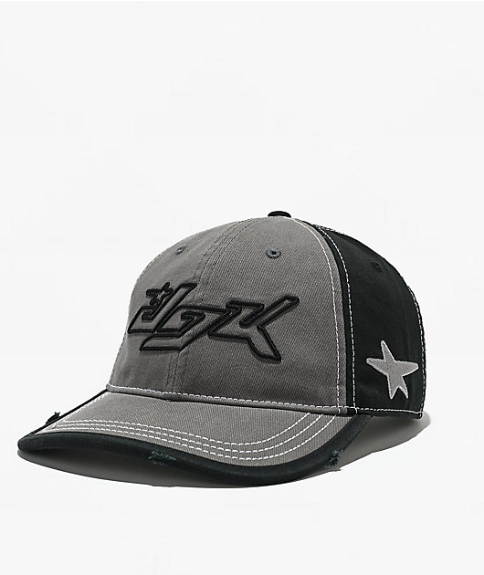 DGK Omega Distressed Grey Snapback Hat