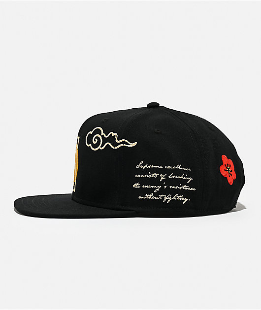 DGK Patience Black Snapback Hat