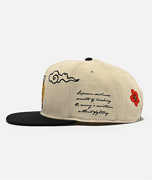 DGK Patience Natural & Black Snapback Hat