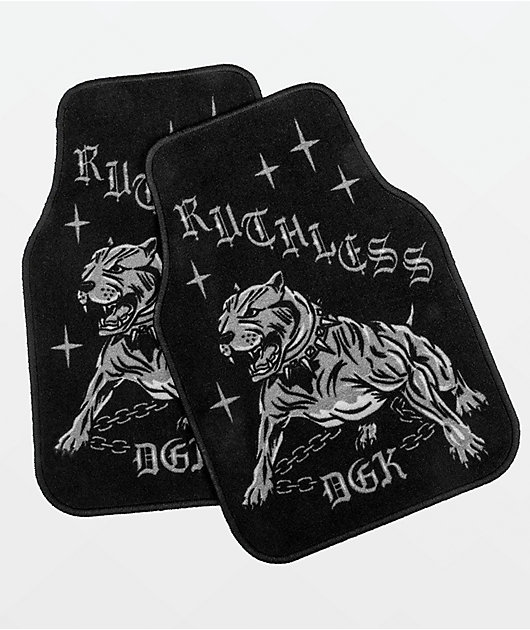 DGK Perro Black Car Floor Mats