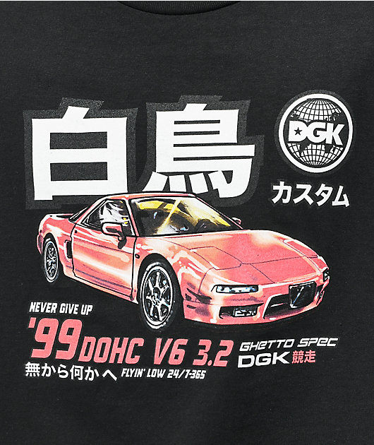 DGK Pole Position Black T-Shirt