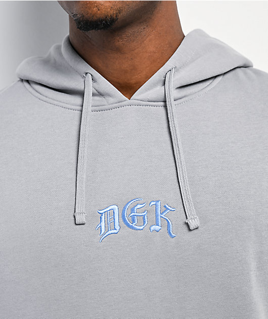 DGK Praise Silver Zip Hoodie