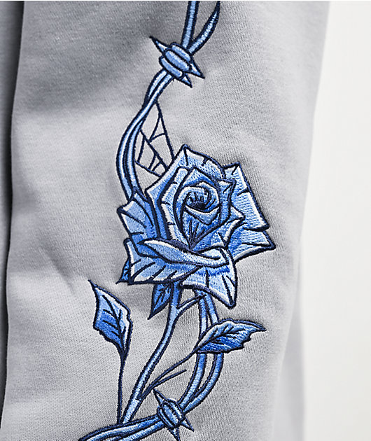 DGK Praise Silver Zip Hoodie