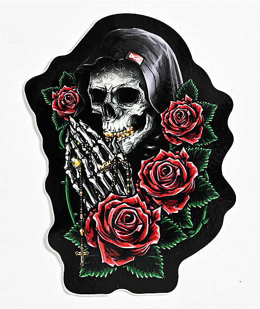 DGK Pray Black Sticker | Zumiez