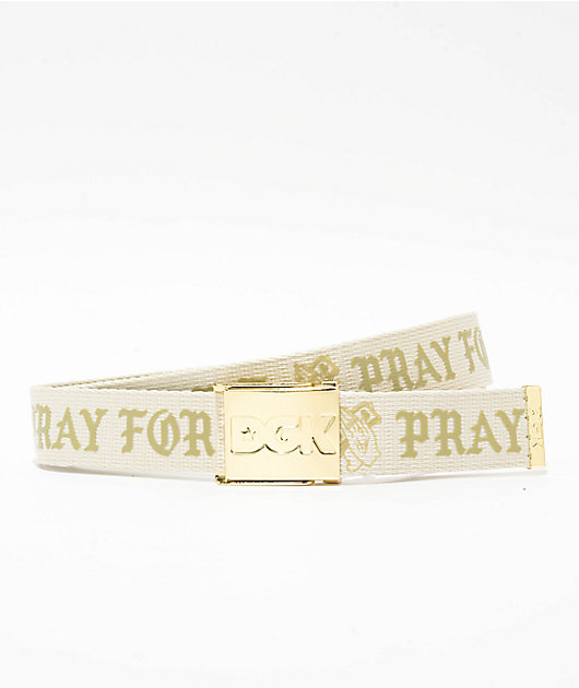 DGK Pray Scout Cream Belt