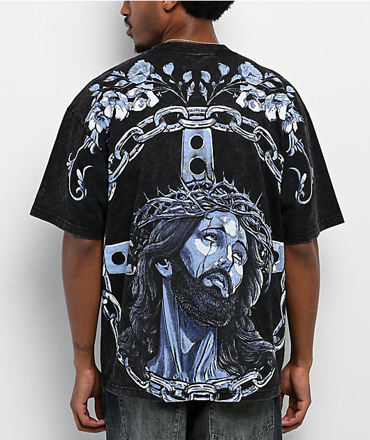 DGK Redeemer Black Wash T-Shirt | Zumiez