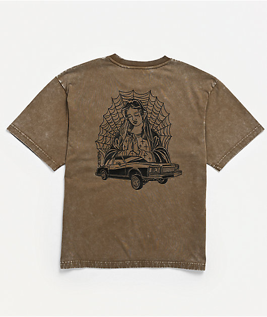 DGK Redemption 2.0 Brown Wash Pocket T-Shirt
