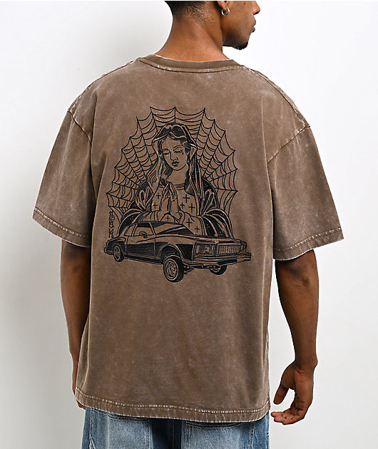 DGK Redemption 2.0 Brown Wash Pocket T-Shirt