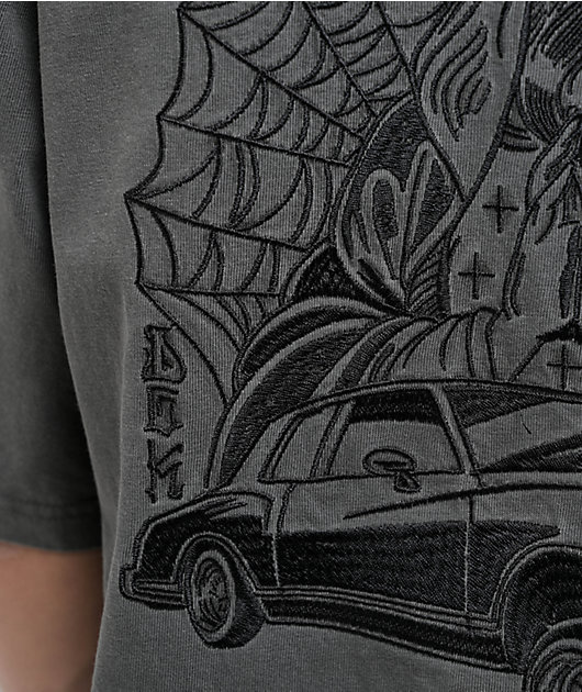 DGK Redemption 2.0 Heavyweight Charcoal Pocket T-Shirt