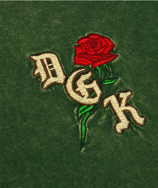 DGK Represent Green Wash T-Shirt
