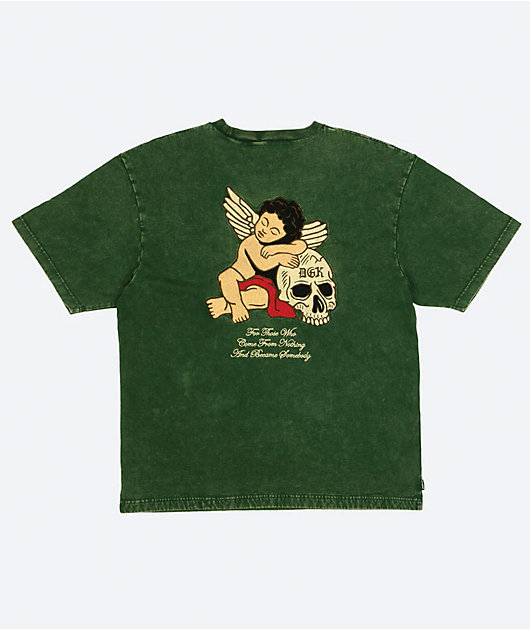 DGK Represent Green Wash T-Shirt