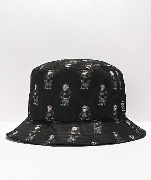 DGK Rival Black Bucket Hat