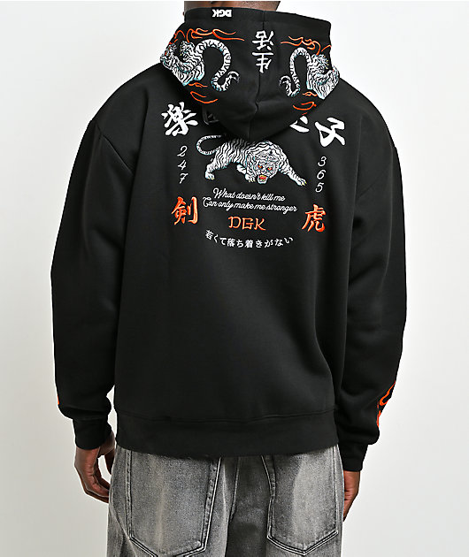 DGK Roamer Black Zip Hoodie