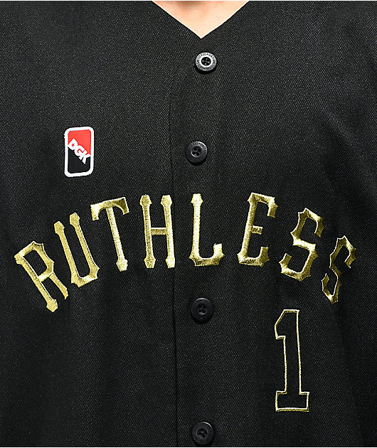 DGK Ruthless Black Baseball Jersey