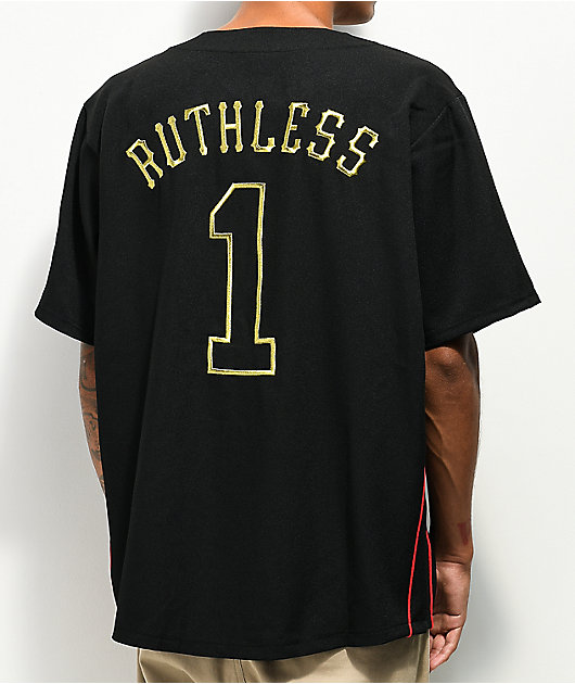 DGK Ruthless Black Baseball Jersey