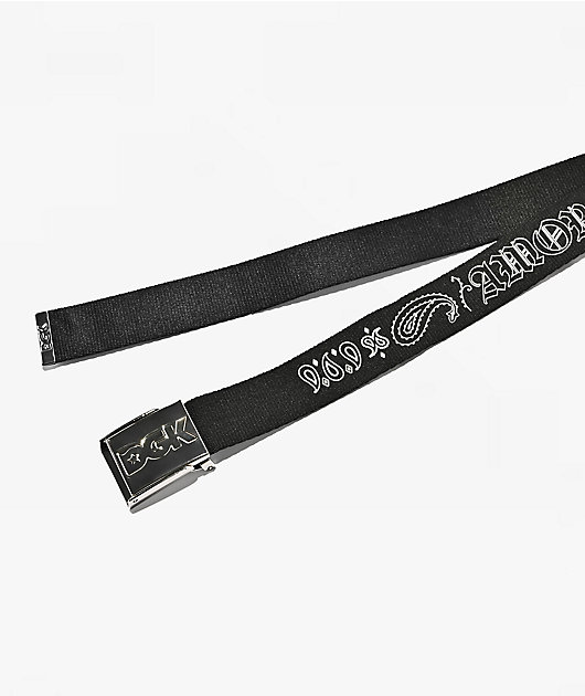 DGK Sacramento Black Scout Belt