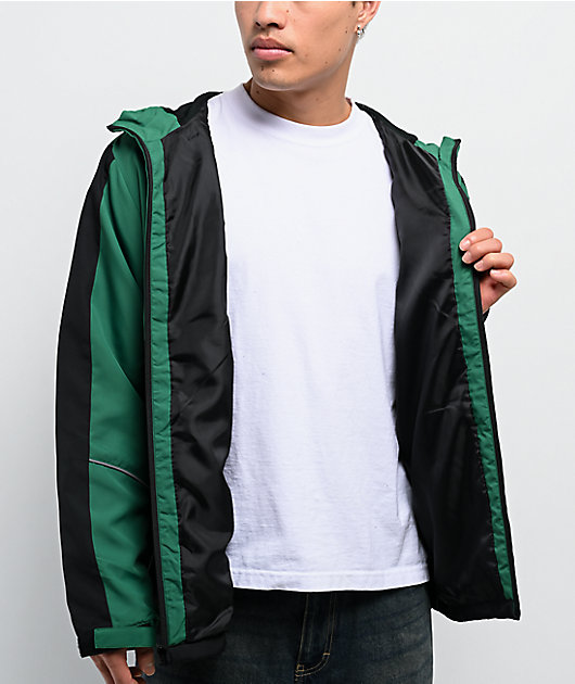 DGK Saga Green & Black Windbreaker Jacket | Zumiez