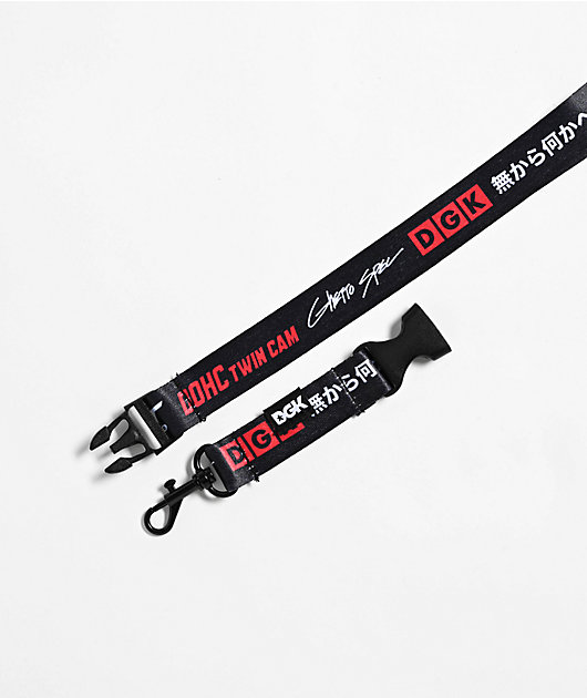 DGK Sakura Black Lanyard | Zumiez