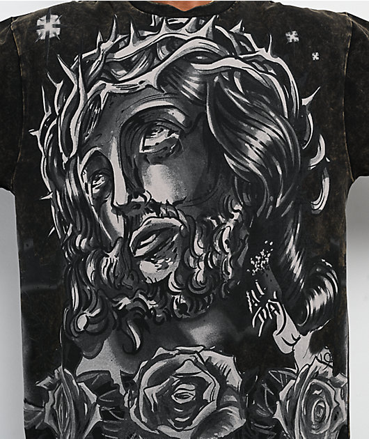 DGK Save Us Black Wash T-Shirt