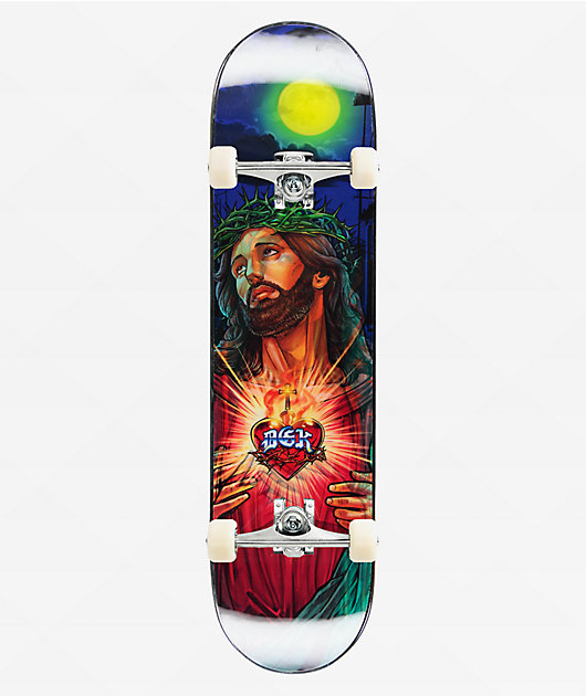 DGK Save Us Lenticular 8.0" Assembled Skateboard Complete