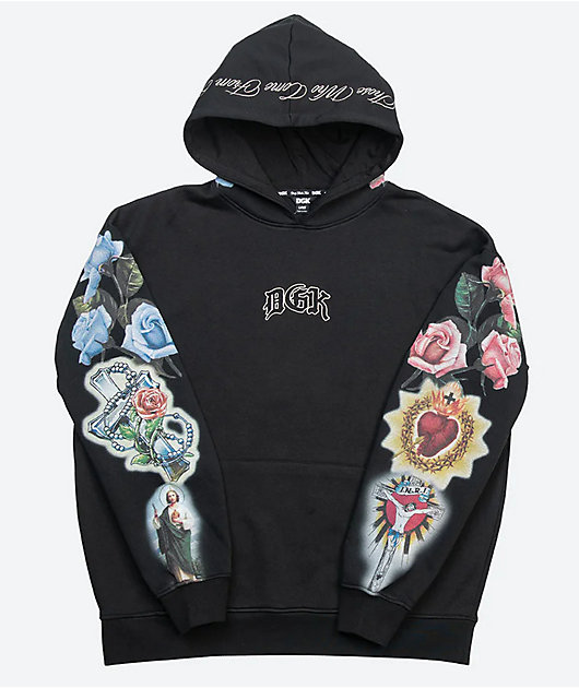 DGK Shrine Black Hoodie | Zumiez