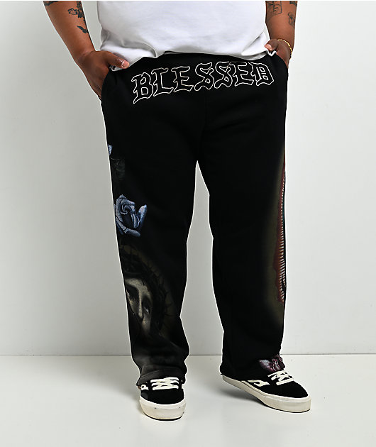 DGK Shrine Black Sweatpants | Zumiez
