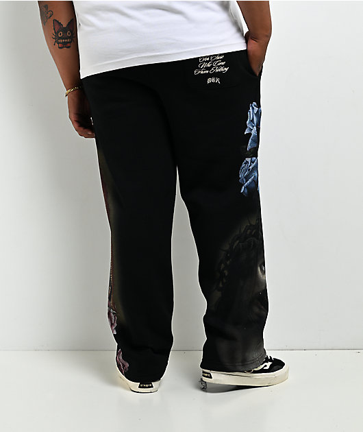 DGK Shrine Black Sweatpants | Zumiez