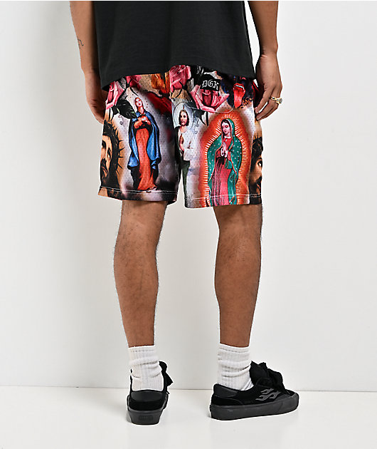 DGK Shrine White Mesh Shorts